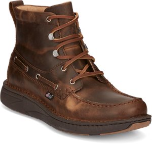 Brown Justin Boot Lacer